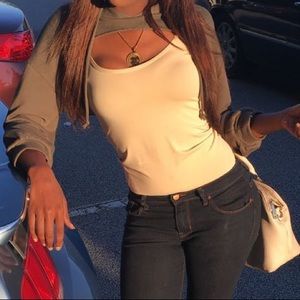 Crop hoodie